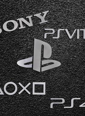 SONY金属贴纸 PS4 PS3 标志LOGO 手机电脑电视显示 游戏机金属贴