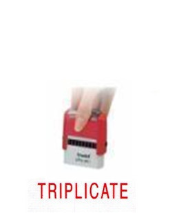 trodat/卓达4911回墨印章 万次印章E141【TRIPLICATE】