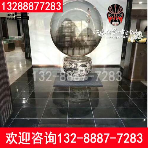 复古金砖故宫京砖铺地青砖手工砖仿古砖桐油地砖中式哑光御窑金砖