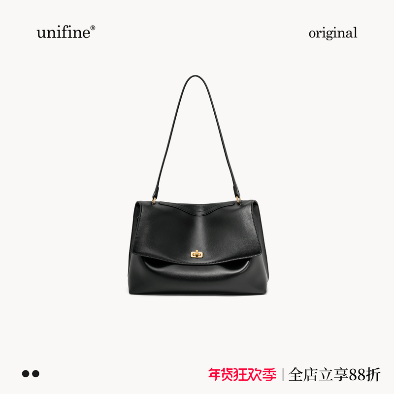 unifine秋冬新款简行邮差包大容量软皮托特包真皮包包通勤单肩包,箱包皮具/热销女包/男包,通用款女包,淘宝优惠券,粉丝福利购,淘宝优惠卷