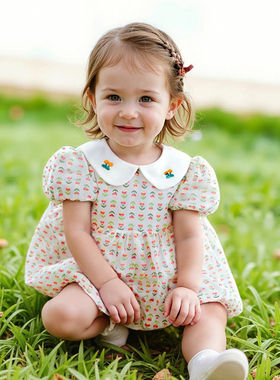 MorningDance晨舞女宝宝周岁公主连衣裙100%桑蚕真丝婴幼儿童裙