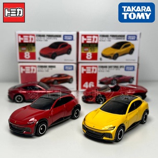 TOMY多美卡仿真合金车模法拉利F40恩佐拉法SP3FUV跑车玩具 日版