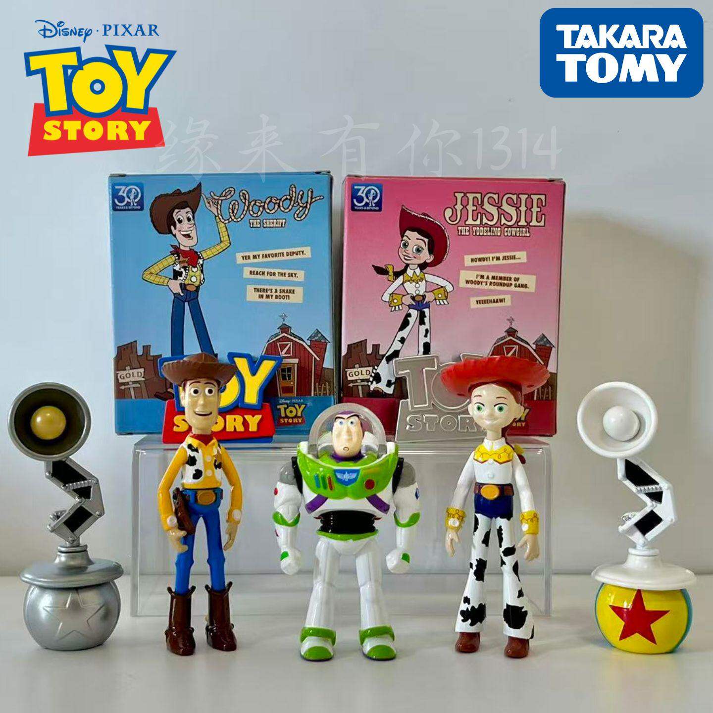 TAKARA TOMY多美卡玩具总动员30周年收藏巴斯光年胡迪皮克斯台灯