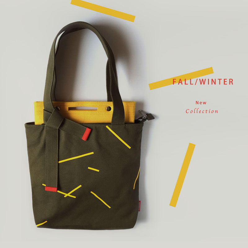 原创帆布包2019新款军绿复古厚托特chic小众单肩大容量ins包袋女