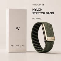 This is a nylon woven sports replacement wristband of the same style as the whoop 5.0MG official website, featuring an electrocardiogram version thumbnail 3