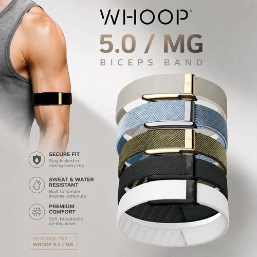 whoop5.0MG手环尼龙臂带Biceps