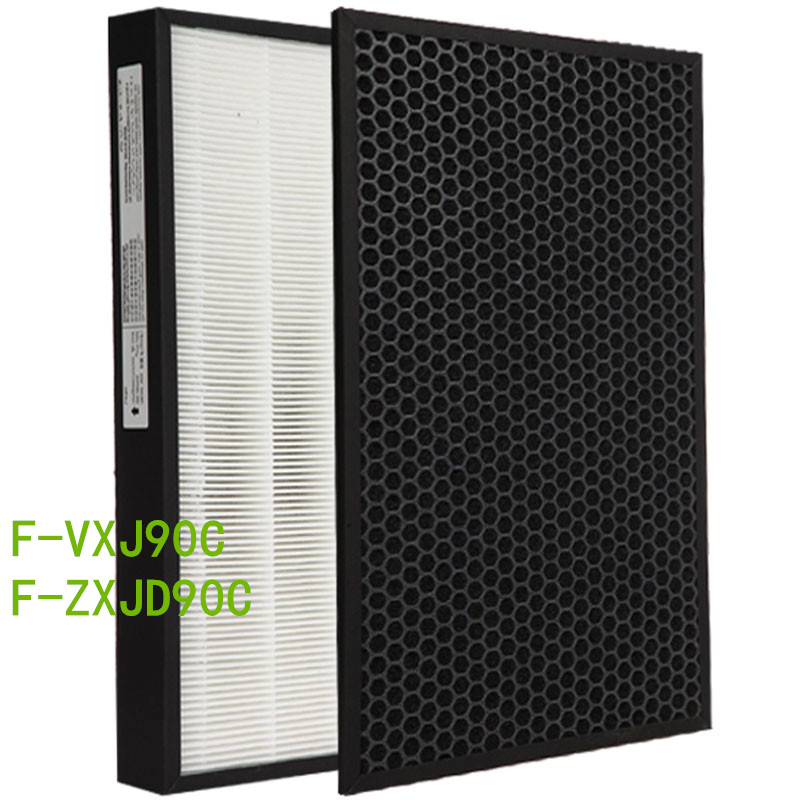 适配松下空气净化器过滤网脱臭过滤芯F-VXJ90C/F-ZXJD90C
