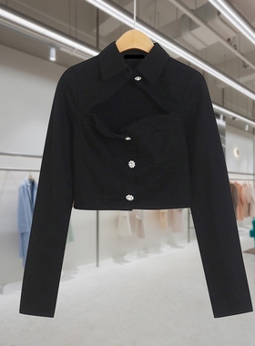 牛仔外套女新款韩版女装设计感小众休闲宽松短款上衣 C533