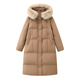 绒服 加厚保暖长款 冬季 新款 D442羽 连帽大毛领韩版 女装 时尚