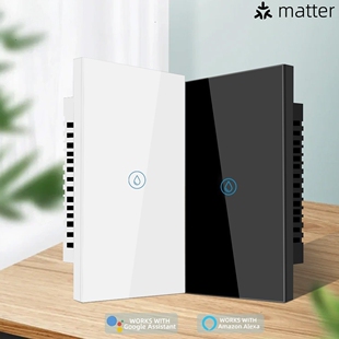 120型美规Matter智能热水器开关高功率20A/40A Alexa Homekit直连