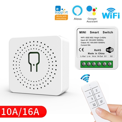 智能开关eWelink易微联Wifi远程无线遥控定时开关控制器语音控制