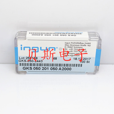 INGUN测试针GKS050 201 050A2000英刚探针 50mil顶针 弹簧针