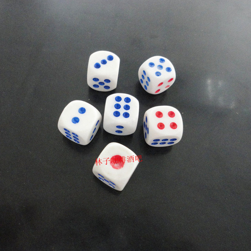 色子 骰子 15号圆角骰子 数字色子 夜店酒吧ktv娱乐用品 特价