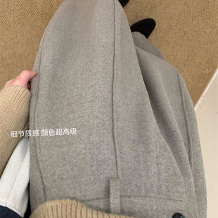 休闲风加绒加厚直筒气球裤女2026秋冬新款後松紧百搭显瘦阔腿长裤