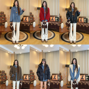 李明兰特别版秋冬“加绒加厚”衬衫INS风纽扣复古不褪色牛仔上衣