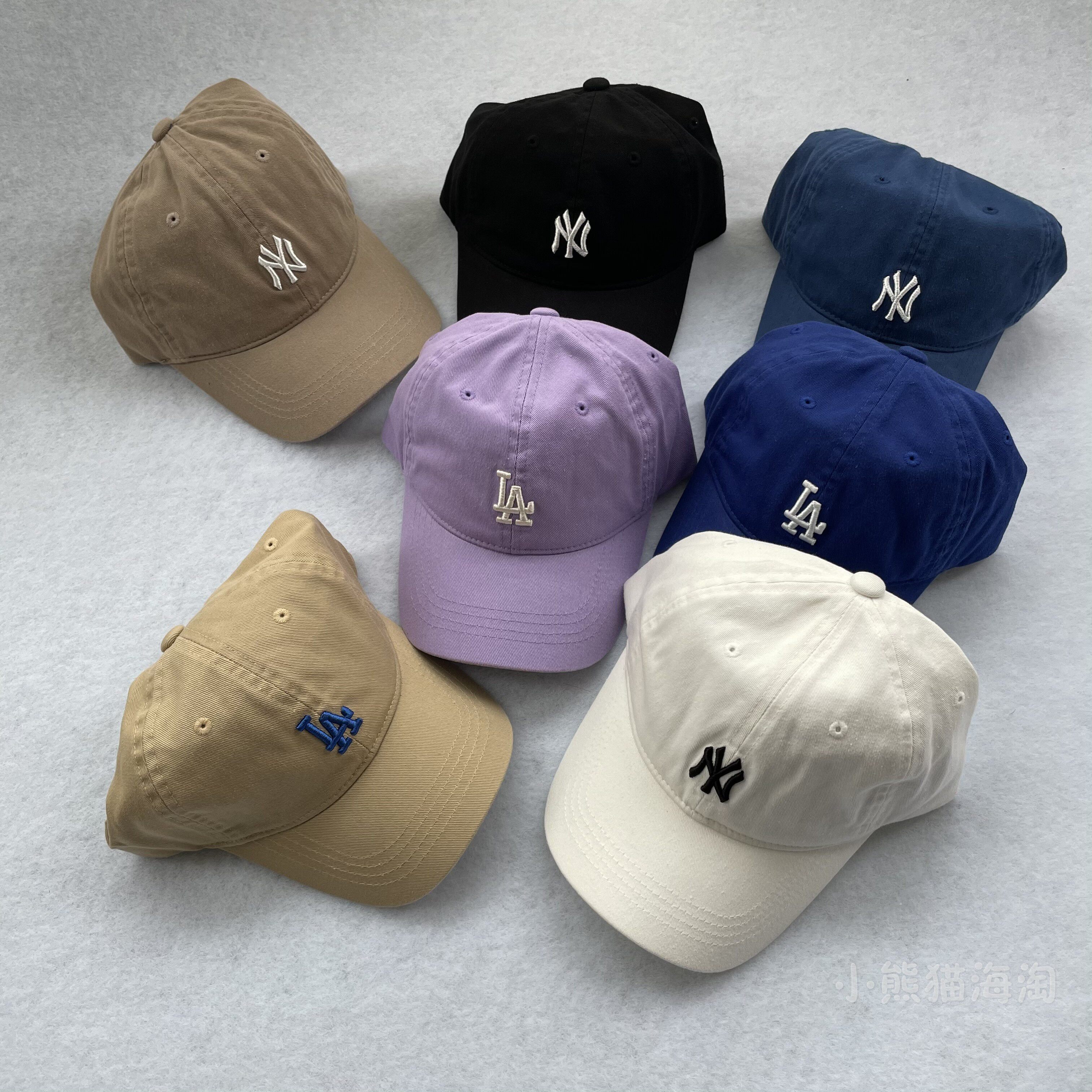 韩国mlb亲子儿童宝宝鸭舌棒球帽