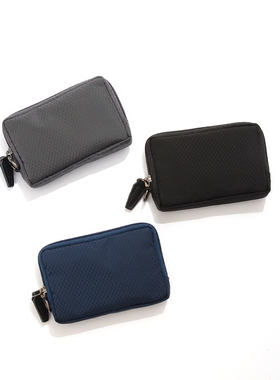 日韩潮包MULTI CASE防水尼龙手拿包零钱包菱格硬币包卡包口袋小包