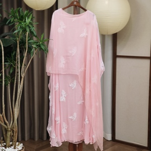 桑蚕丝禅服禅意疗愈服连衣裙净居衣舍原创设计师品牌