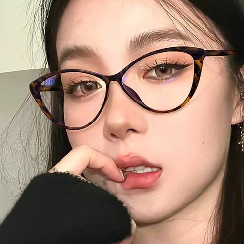AOMAI猫眼复古男女防蓝光老花镜