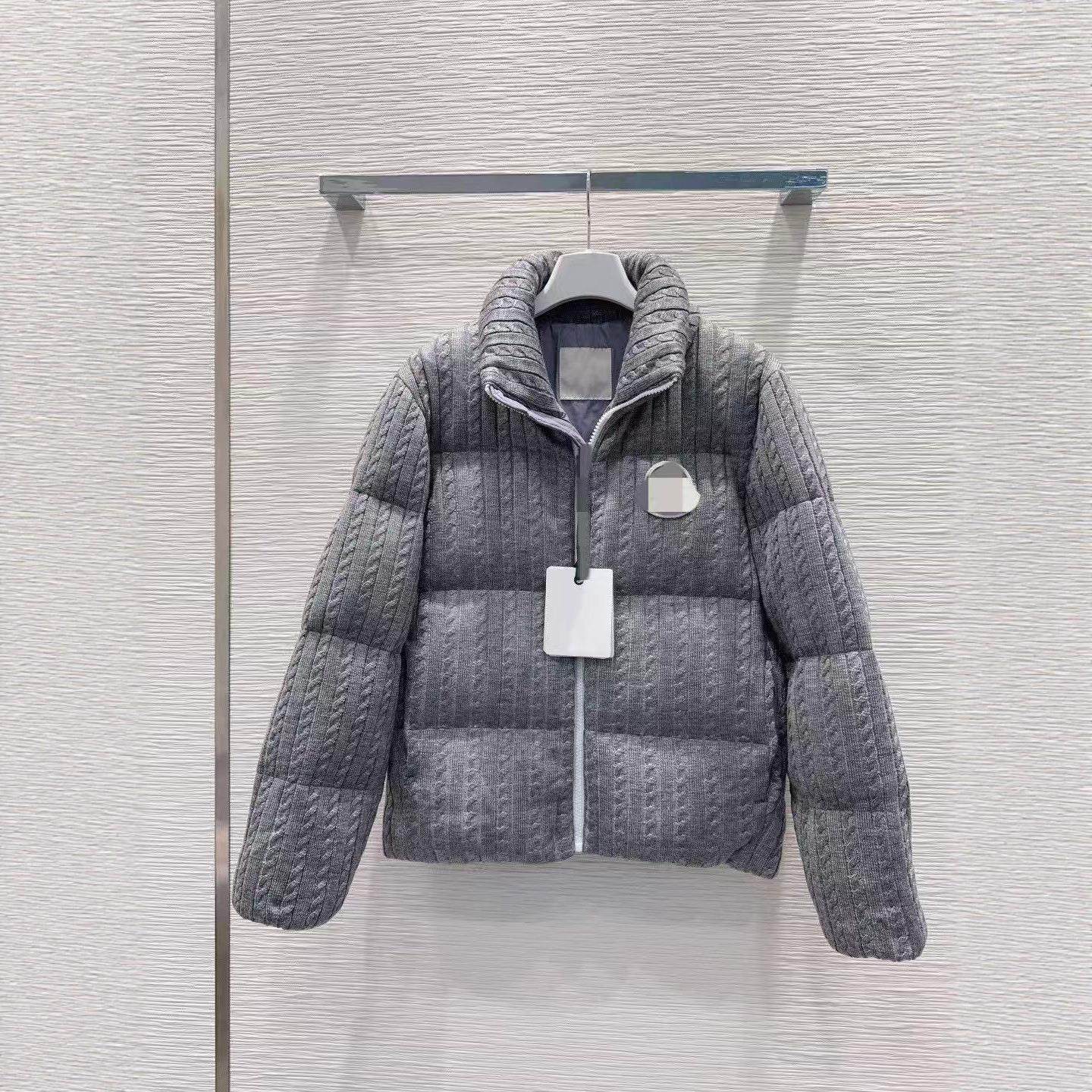 拼接外套针织立领气质女秋冬字母深圳羽绒服时髦微标2026早春新款,女装/女士精品,羽绒服,淘宝优惠券,粉丝福利购,淘宝优惠卷