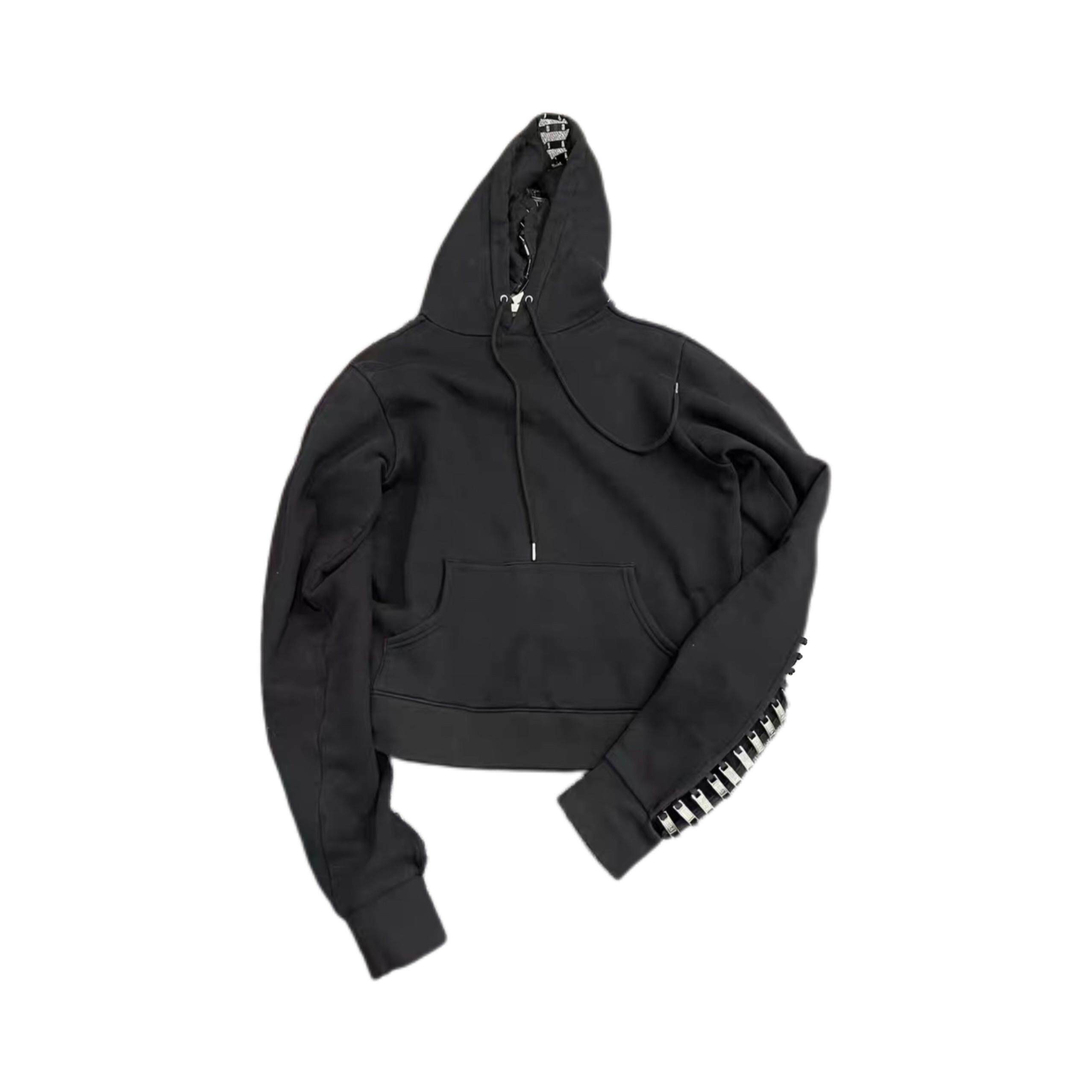 香港正品Hood By Air Archived Spine Hoodie镂空龙骨HBA卫衣帽衫