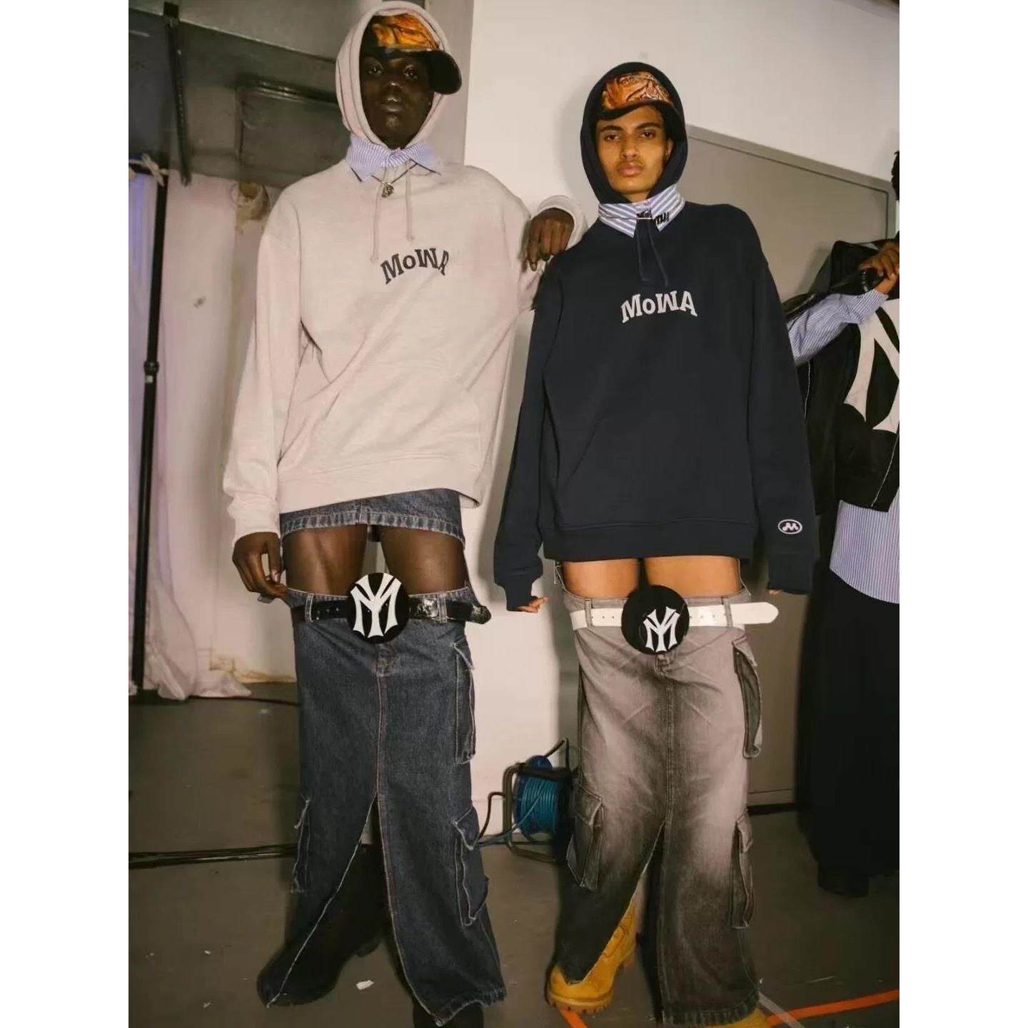 香港正品Mowalola Sweat Suit秀款MoWA标语运动套装休闲宽松男女