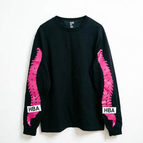 香港正品HBA Hood By Air 2026新款经典款长袖印花T恤卫衣男女