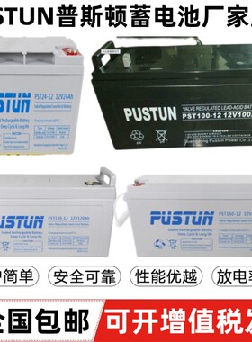PUSTUN普斯顿蓄电池PST200-12V7Ah12A24A38A65A100A120A150A200Ah