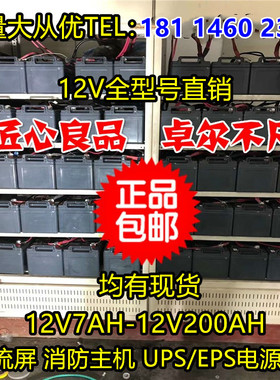 UPS电源12V17AH20AH24AH33AH38AH40AH直流屏12V65AH100AH消防主机