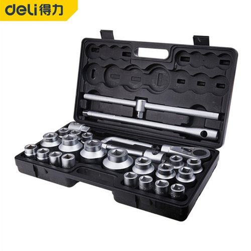 得力dl1026b套筒扳手汽修工具