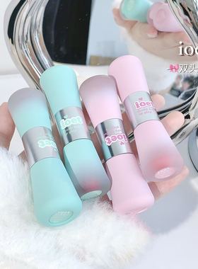 小优家ioet双头唇釉哑光雾面丝绒口红水光镜面显白女口红学生平价
