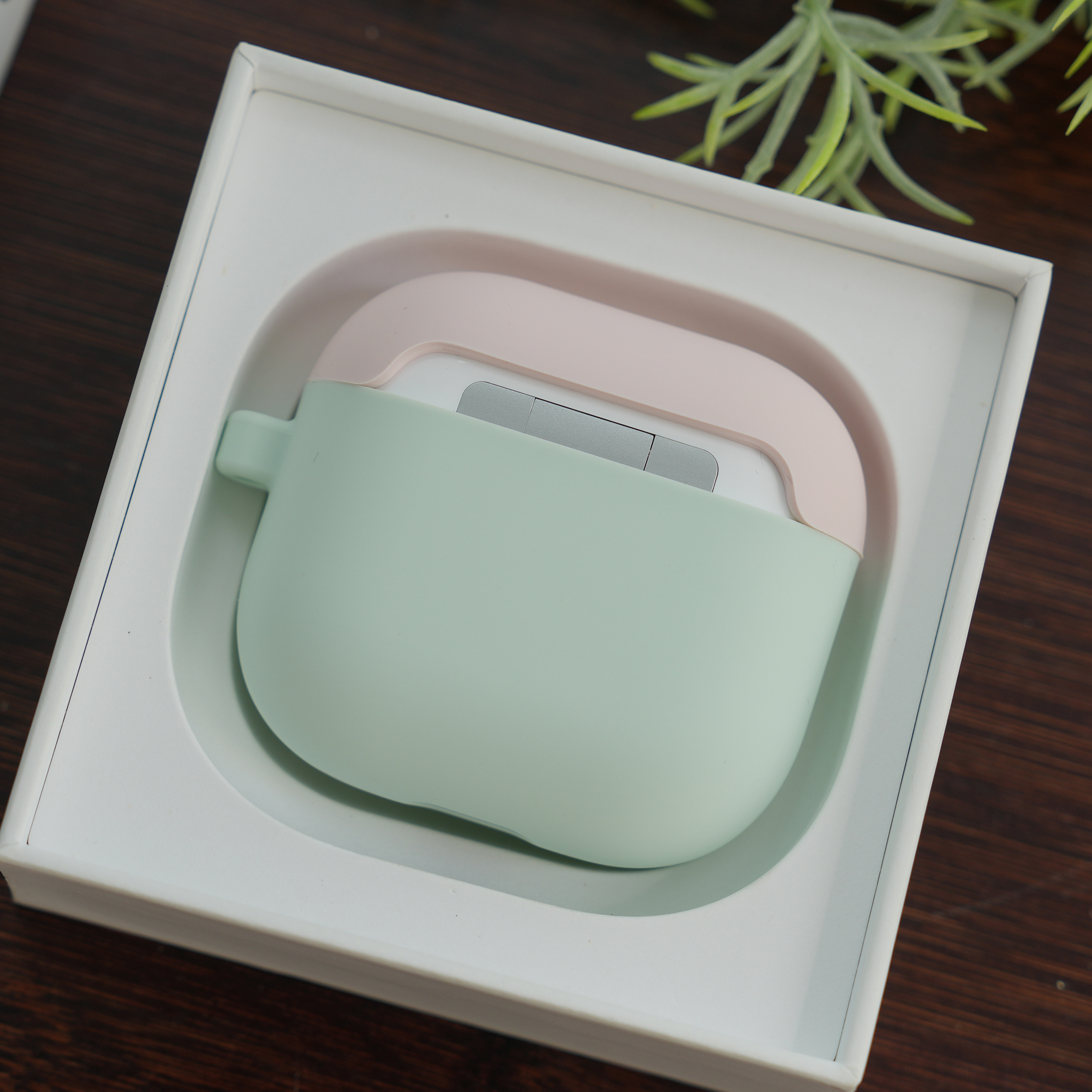 AirPods4保护套硅胶亲肤硬壳