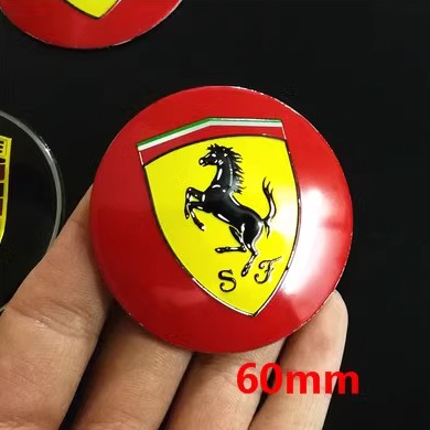 法拉驴汽车摩托车标贴轮胎方向盘贴标改装轮毂中心盖尾箱车标贴纸