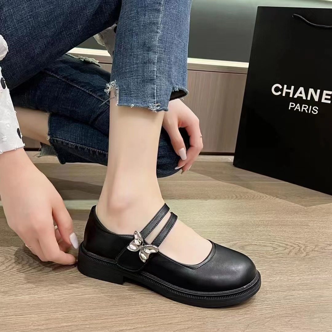由玛玛丽珍韩版小皮鞋女学生