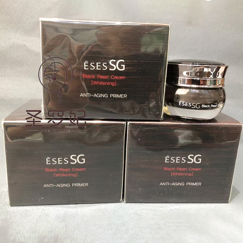 官方授权ESES艺细丝SG黑珍珠时光凝白霜eses   黑珍珠膏17g