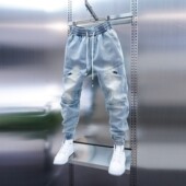 男士 裤 休闲裤 直筒大码 2026新款 宽松潮流秋季 春秋款 锥形男裤 子男