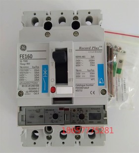 FEN306F160JF FE160 塑壳断路器 议价GE原装 160A 正品 3P议价