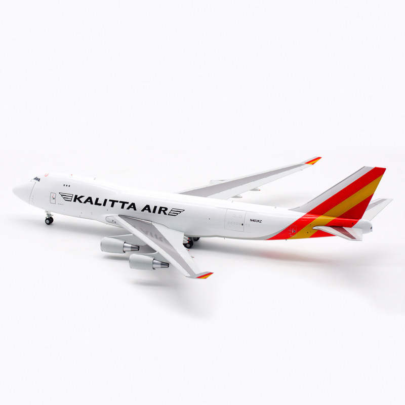 现货 1:200 卡里塔航空 B747-400F N403KZ 客机 LH2328C 开舱模式