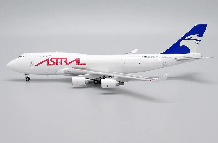 现货 1:400 肯尼亚星际航空 B747-400F TF-AMM 客机模型 XX4445