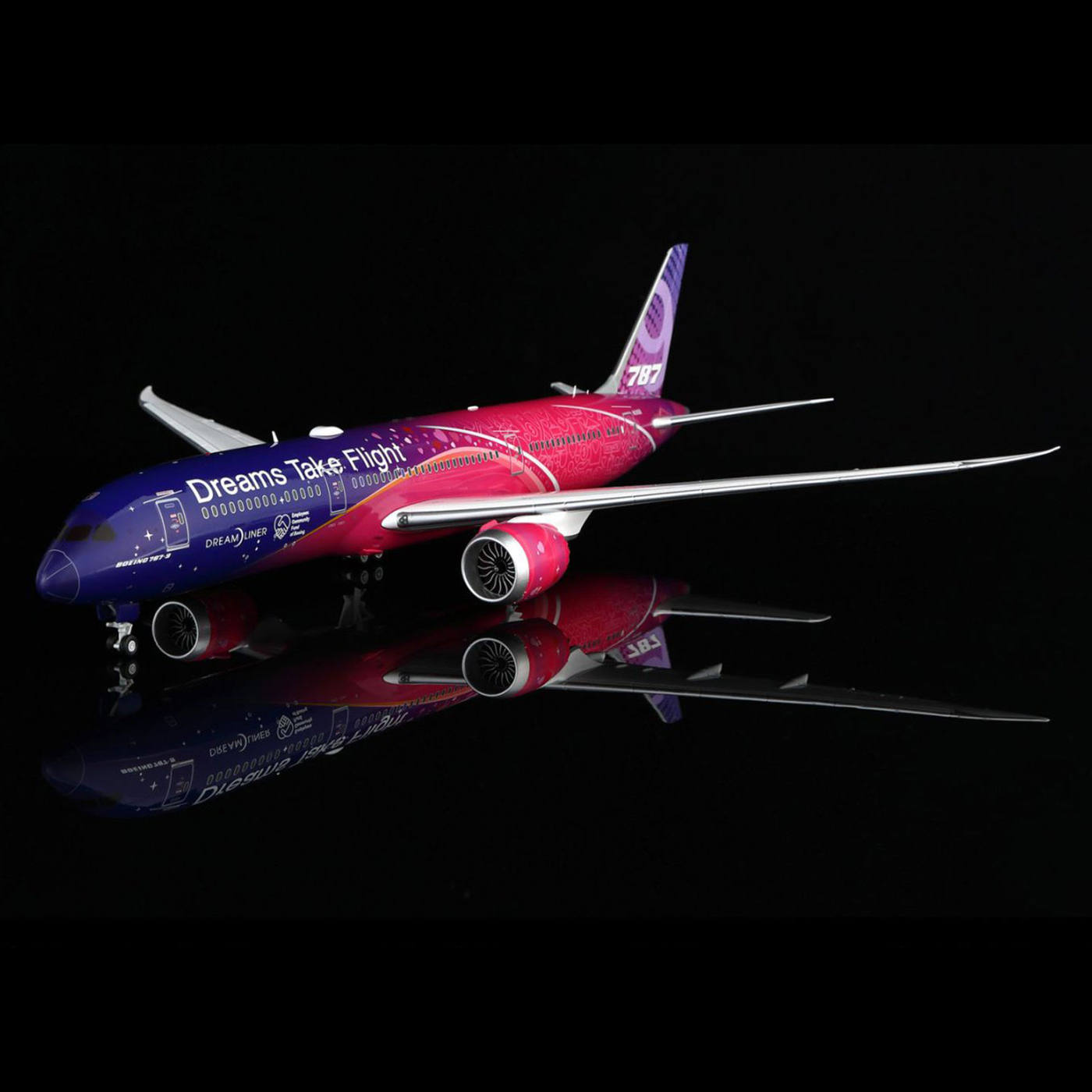 SQ波音原厂涂装B787-9N1015B