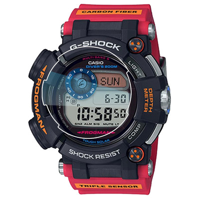 专用于卡西欧蛙人凹槽全屏保护膜