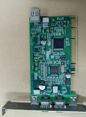 E-G015-01-1438（B）51007-9000 Rev1.3原装TI双芯片  1394采集卡