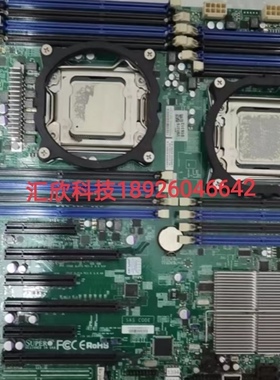 超微 X79 双路服务器主板 X9DRD-if X9DAI C602 2011针 DDR3特新