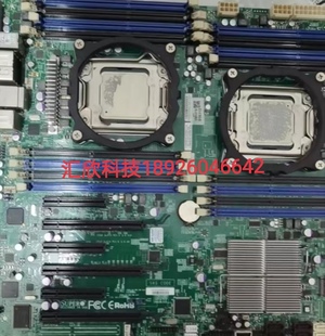 超微 X79 双路服务器主板 X9DRD-if X9DAI C602 2011针 DDR3特新