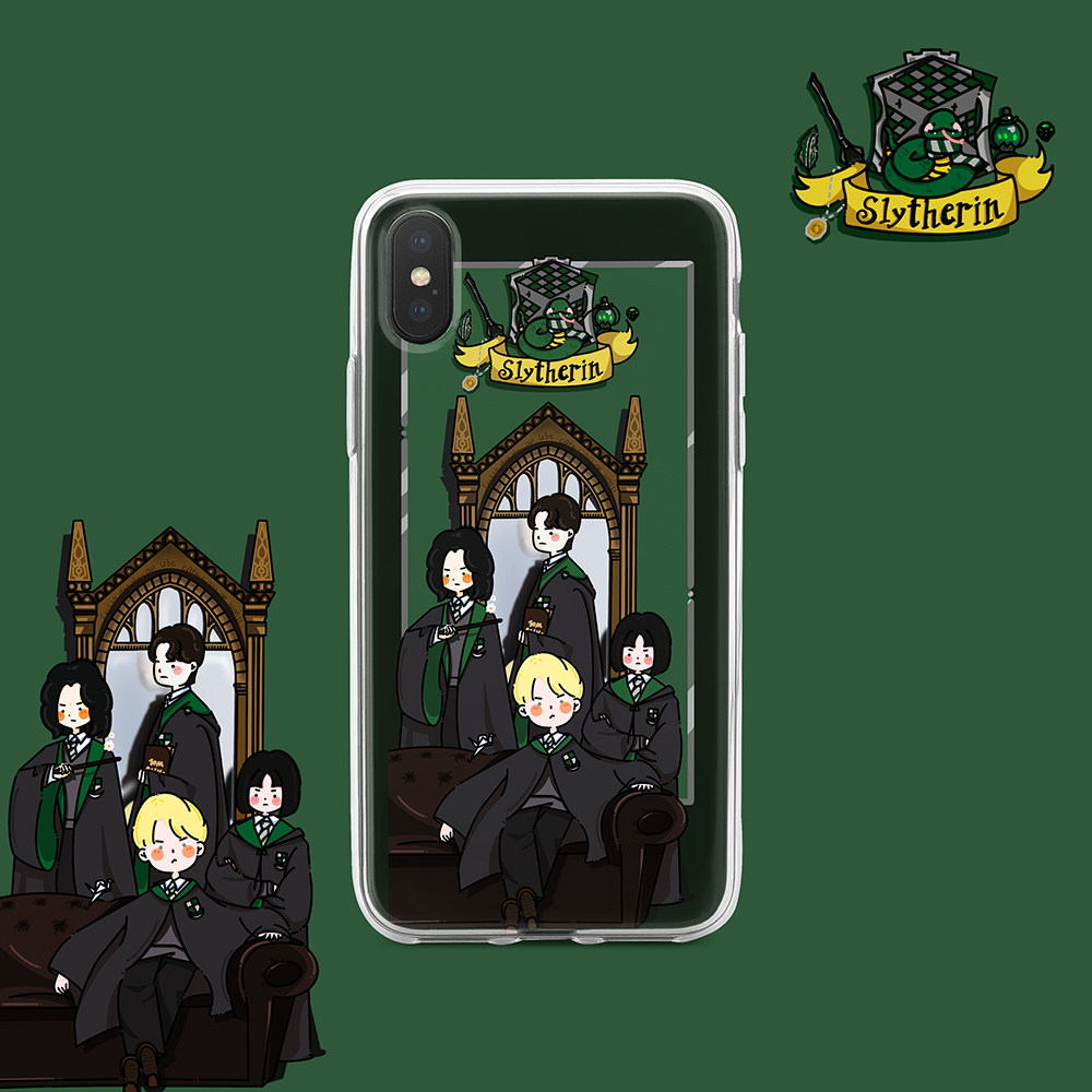 toppy 斯莱特林马尔福少爷插画师适用于iphone/安卓手机壳