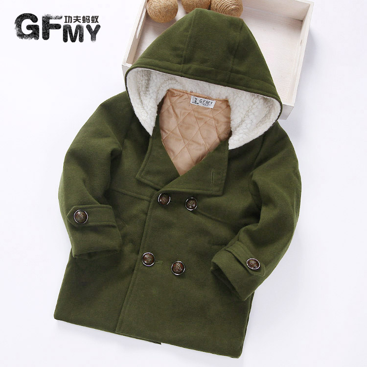 Manteau pour garcon en mélange - Ref 2161248 Image 3