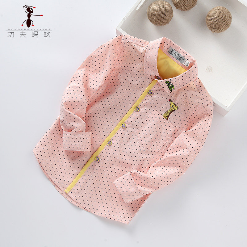 Chemise garcon à manche longue - Ref 2074097 Image 4