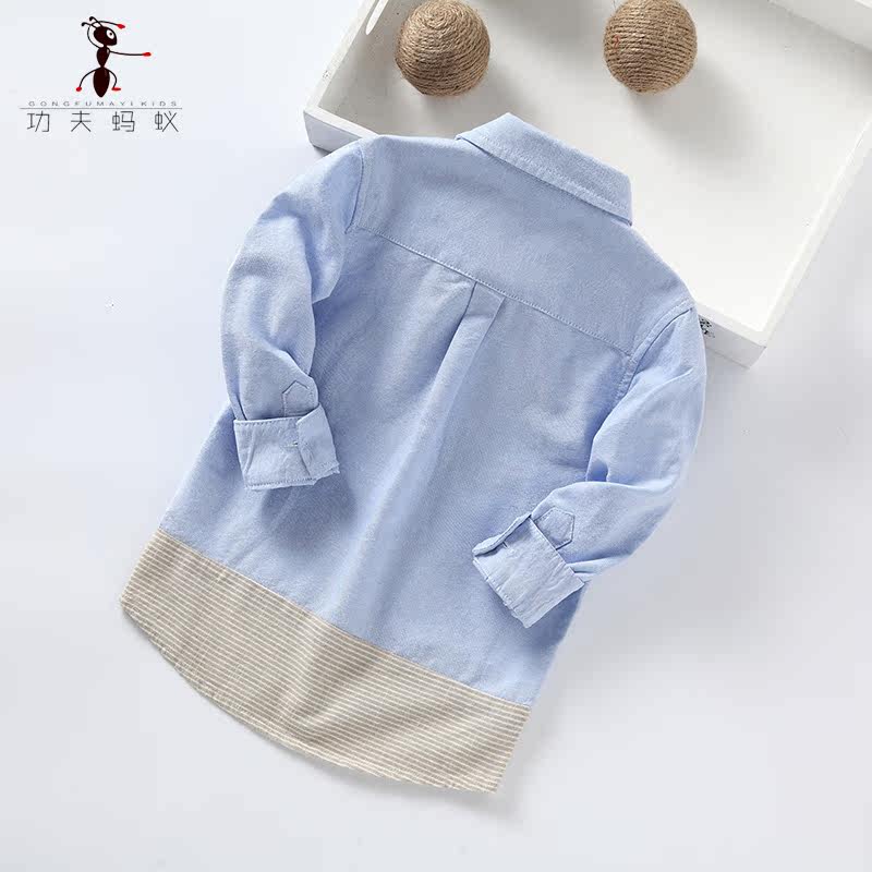 Chemise garcon à manche longue - Ref 2074473 Image 3