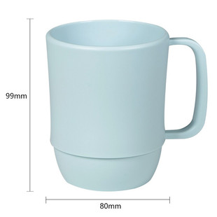 茶花漱口杯洗漱杯刷牙杯子塑料口杯水杯牙缸学生 350ml