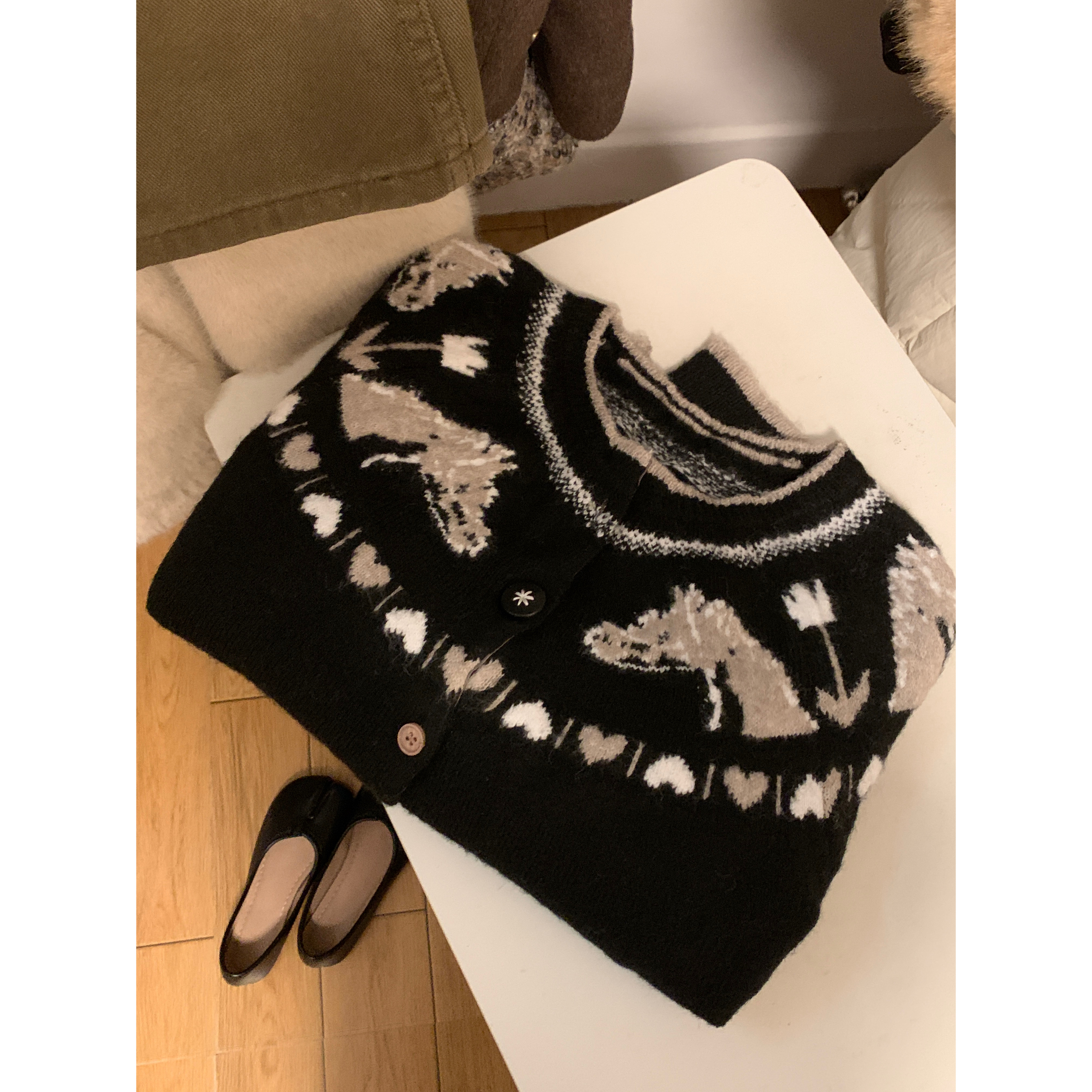 羊毛小马爱心甜酷修身针织衫毛衣上衣外套,女装/女士精品,毛衣,淘宝优惠券,粉丝福利购,淘宝优惠卷